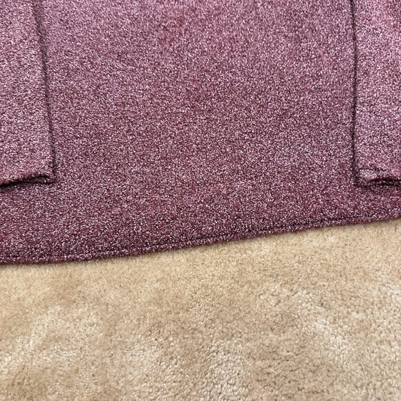 Women's Columbia Purple Textured Baggy Sweater Size XL Lightweight - Picture 3 of 6